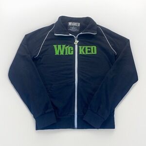 Wicked Broadway Musical Zip-Up Hoodie Sweatshirt S(M) Merch-kins of Oz